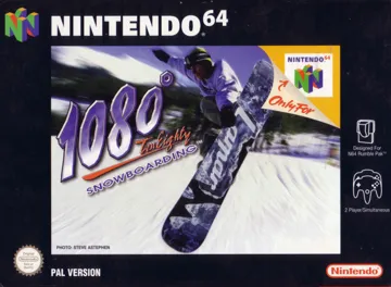 1080 Snowboarding (Europe) (En,Ja,Fr,De) box cover front